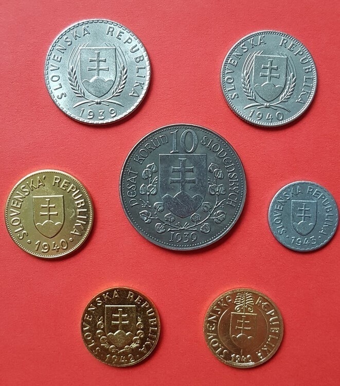 Slovensky stat - nevydane mince - REPLIKY - 2