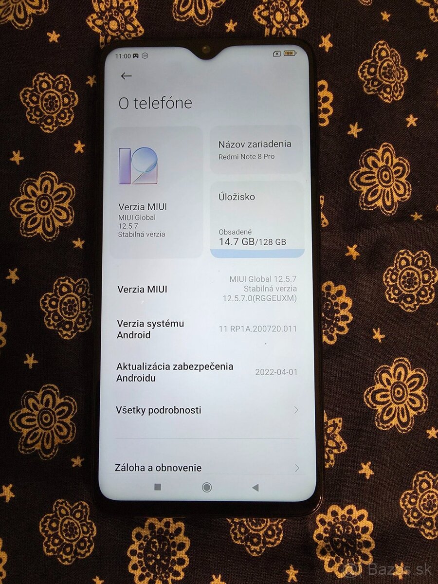 Xiaomi redmi note 8 pro duos plne funkčný - 2