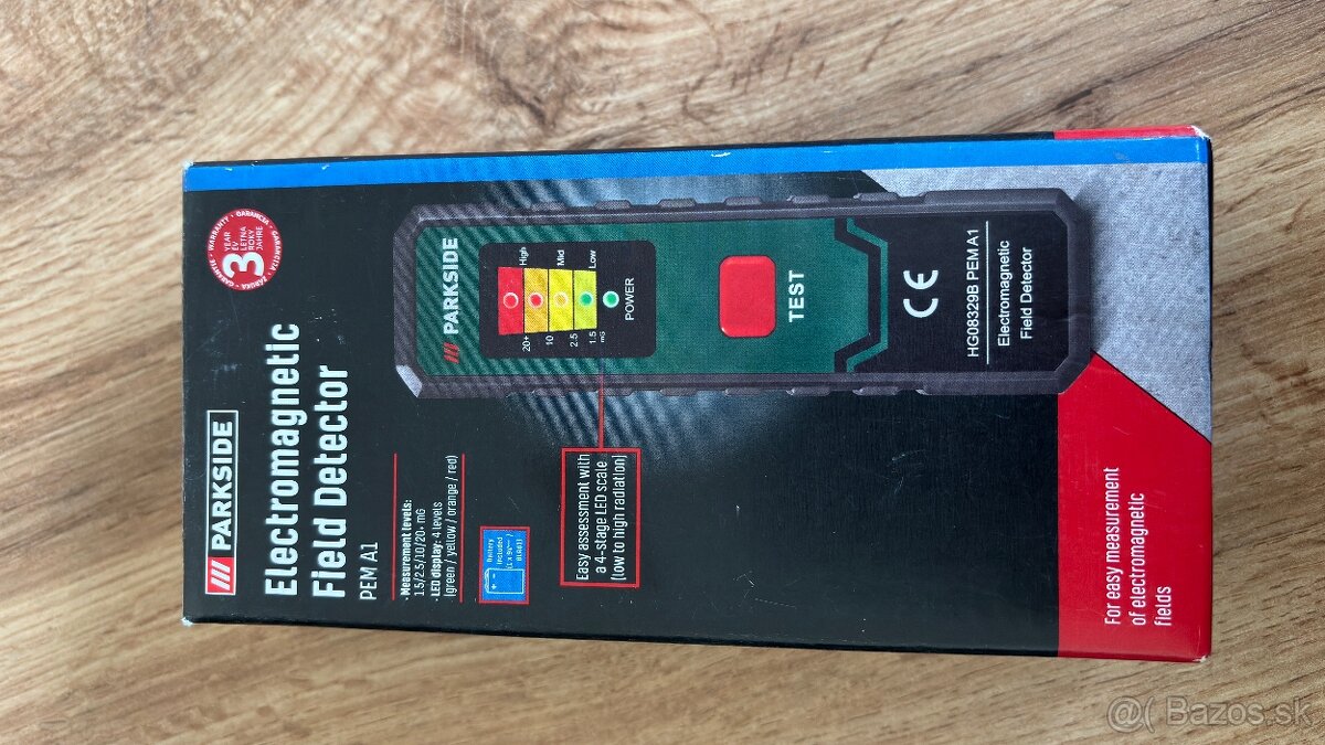 Detektor elektromagnetického poľa - 2