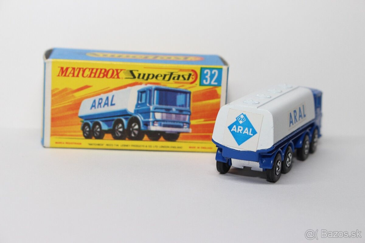 Matchbox SF Aral tank wagen - 2