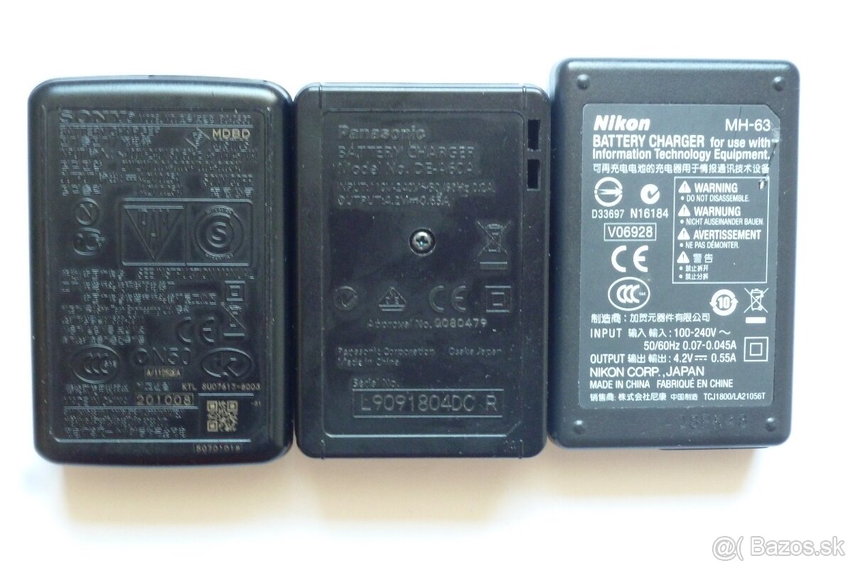 Nabíjačky na batérie fotoaparátov Sony, Nikon, Panasonic-Lum - 2