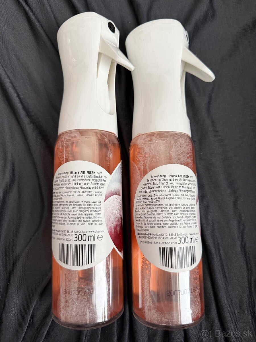Ultrana AIR FRESH – Jablko & Škorica – 2-kusová sada, 300 ml - 2