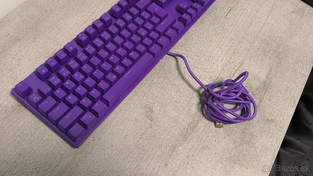 Klávesnica RAPTURE X-RAY Fialová - 2