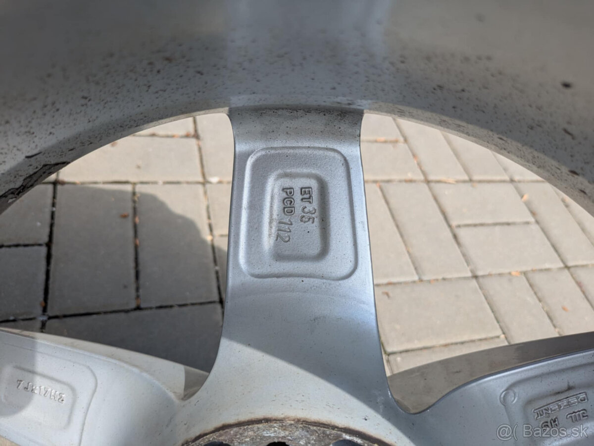 Originálne disky Audi R17 5x112 - 2