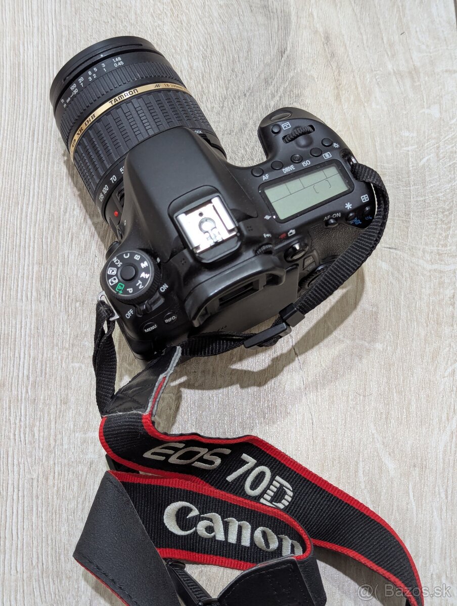 Canon 70D + Tamron 18-200 f3.5-6.3 - 2