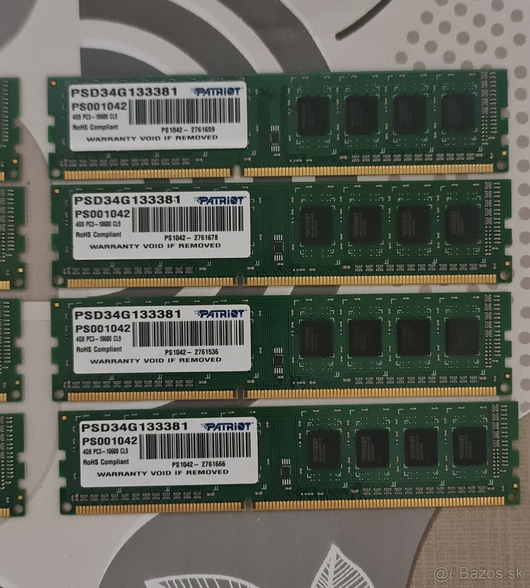4GB RAM DDR3 1333MHZ - 2