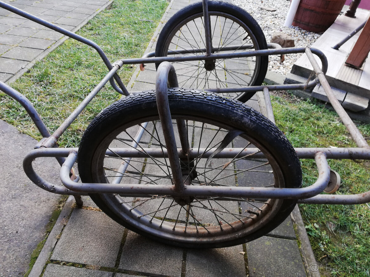 Predám staré ručné káry (2 ks) - 2