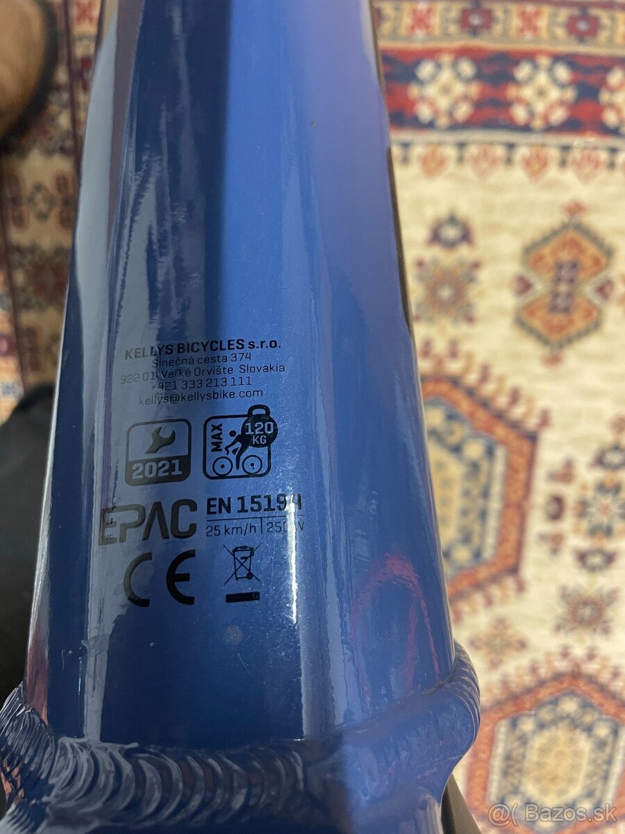 Elektrobicykel Kellys eCARSON - 2