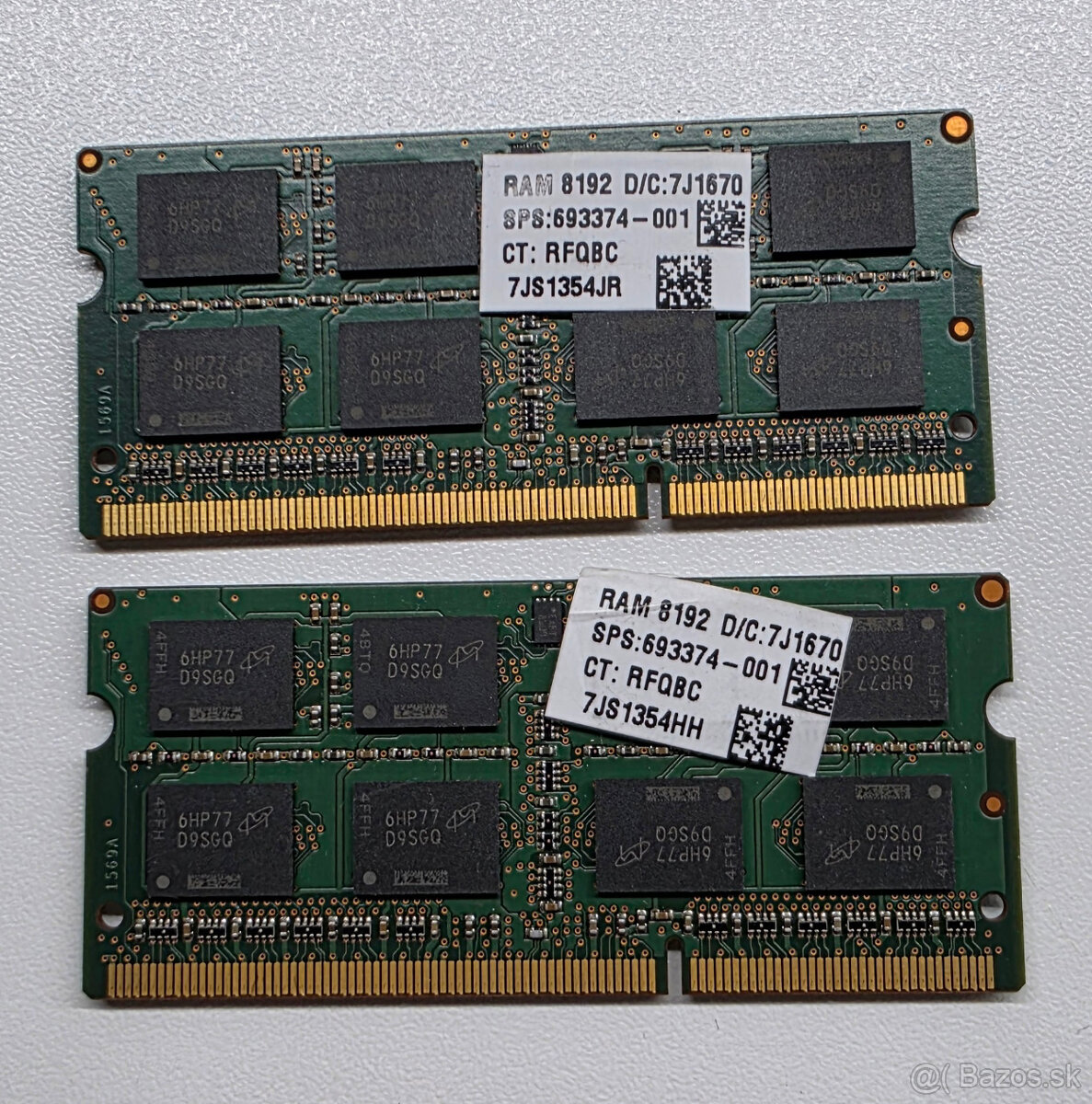 Predam DDR3 8GB 1866 HMz NTB SODIMM - 2