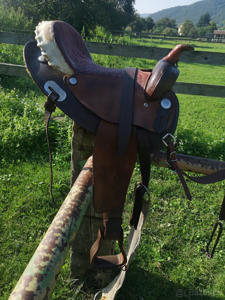 Westernové sedlo - 2