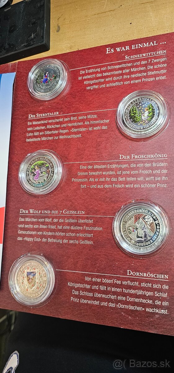 Strieborne mince - 2