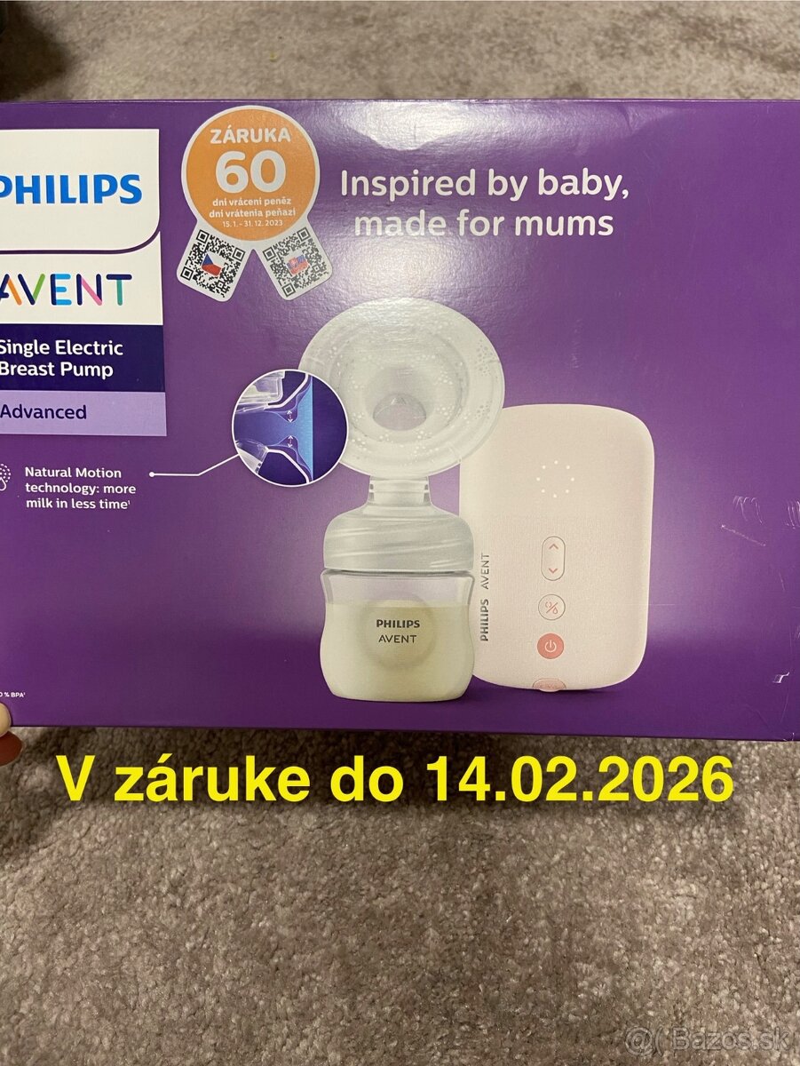 Odsávačka elektrická Philips AVENT SCF395/11 - 2