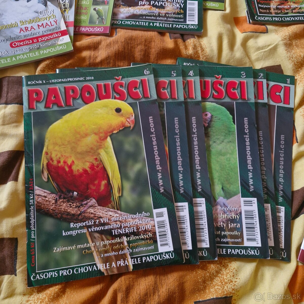 Časopis papoušci - 2