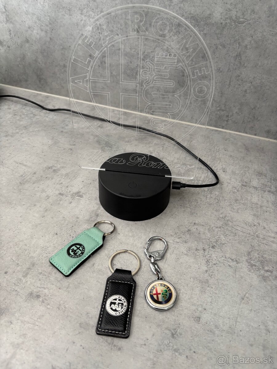 Lampa ALFA ROMEO+ kľúčenka - 2