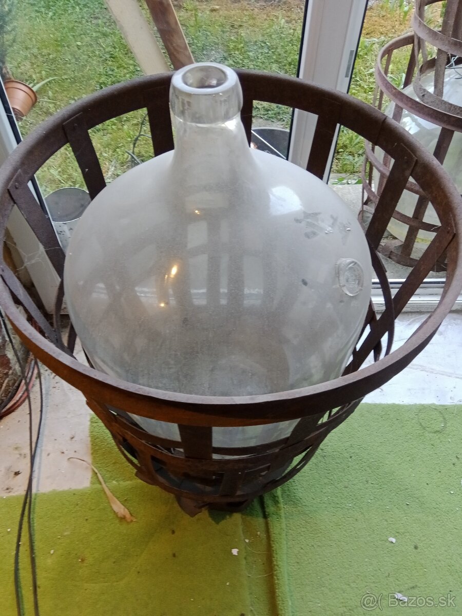 50 l sklenené demižóny - 2