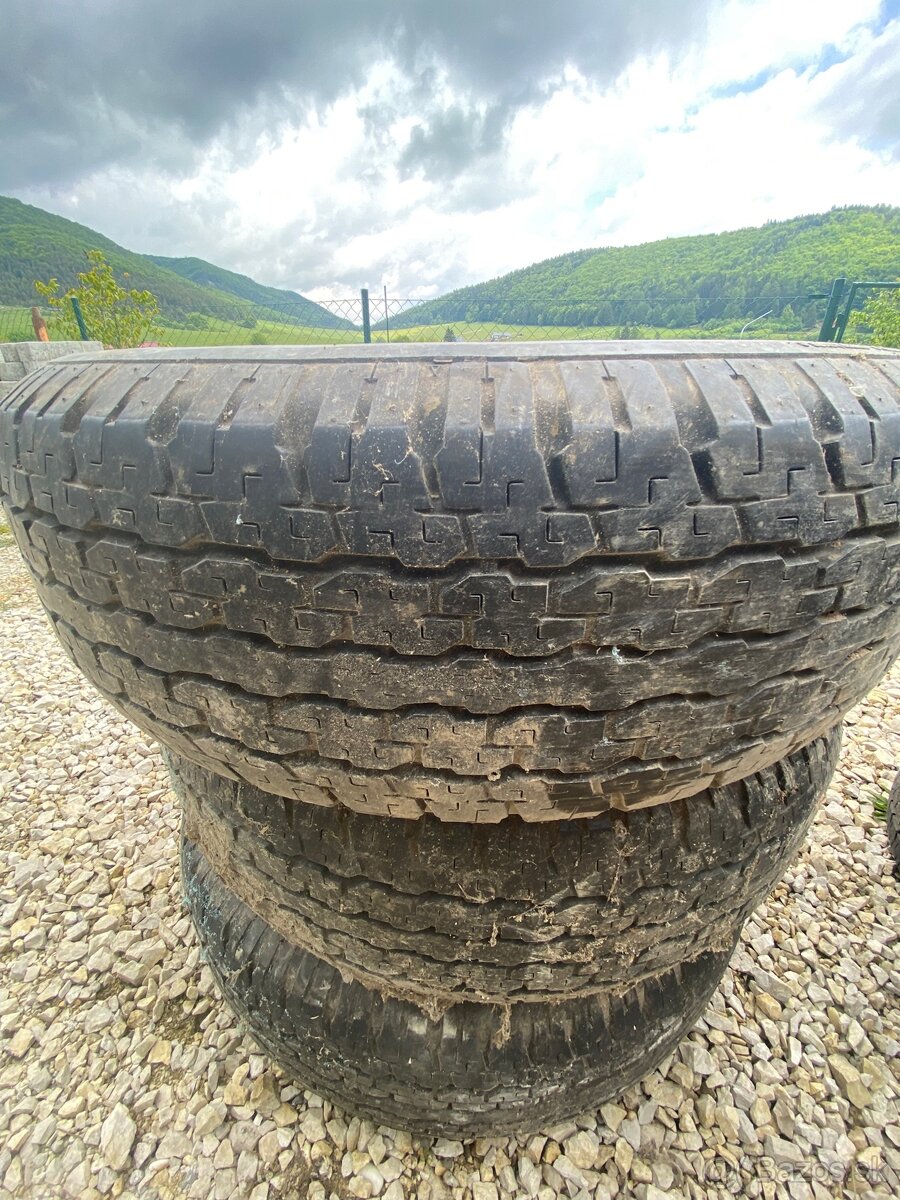 Použité gumy