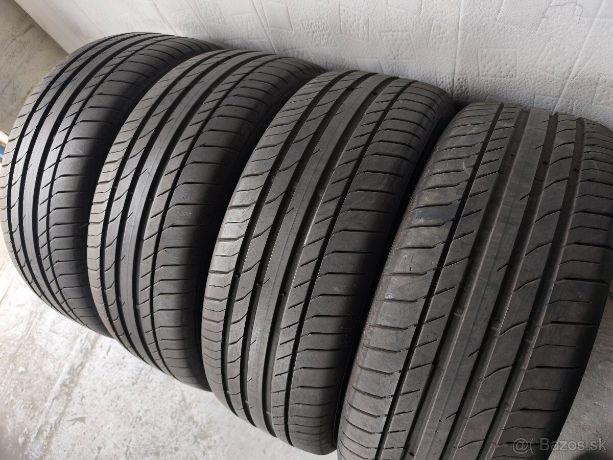 235/55 r19 letné pneumatiky Continental 7mm