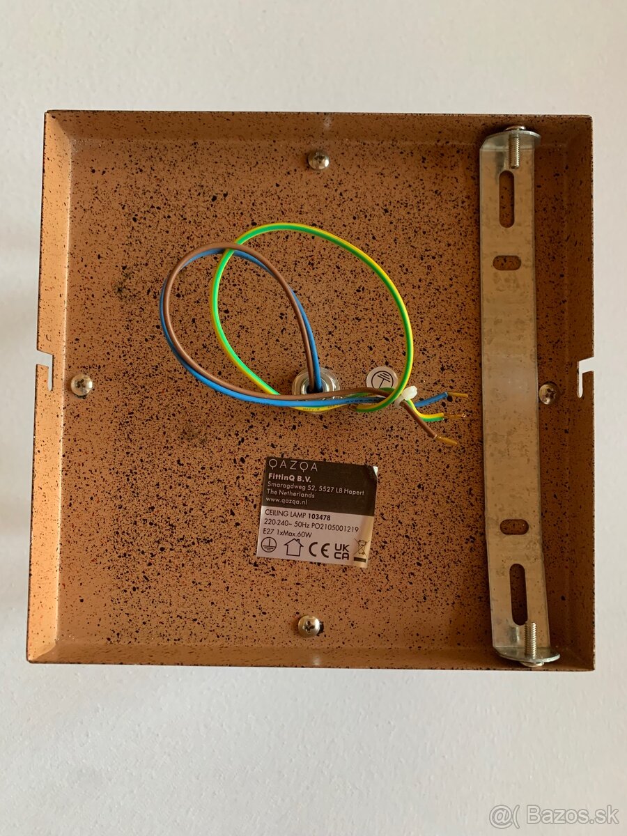 Industriálne nástenné svietidlo „Rustic Cube“ - 2