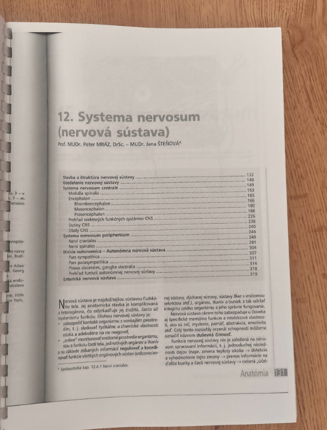 Anatómia ľudského tela, Peter Mráz - 2