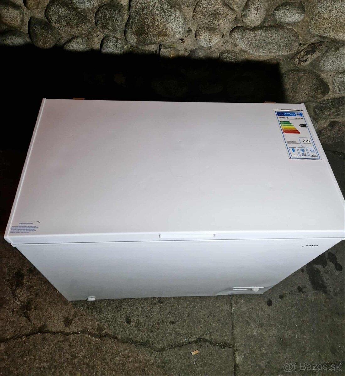 Pultová mraznička Orava.....203 litrová - 2