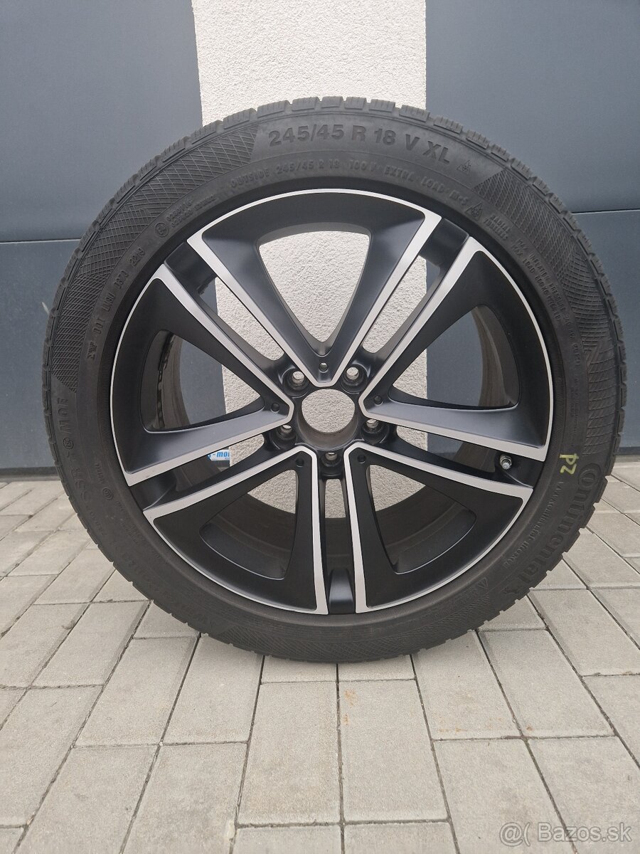Mercedes originál 18" zimní kola Continental – TOP stav - 2