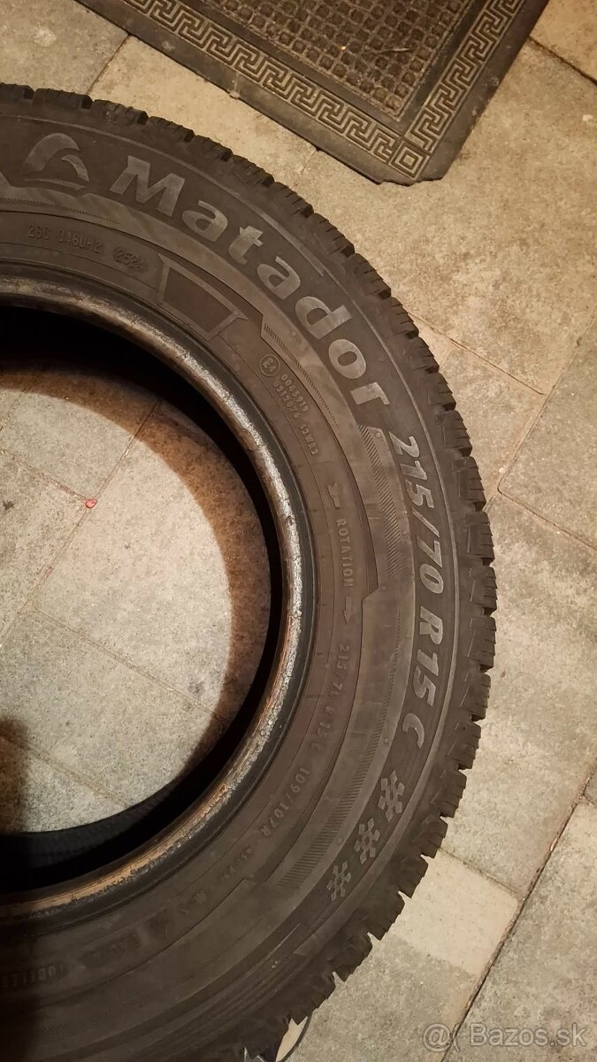Zimné pneumatiky 215/70 R15C - 2