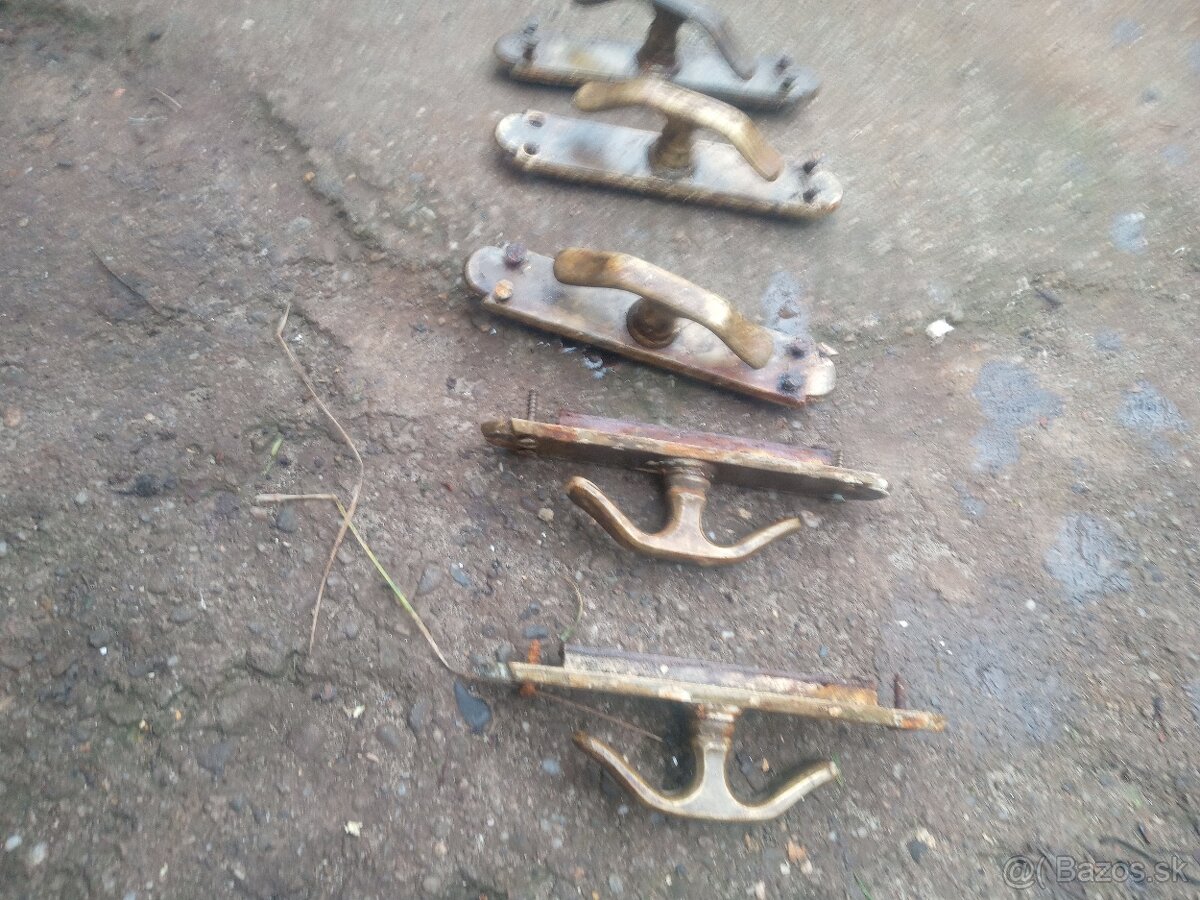 Mosadzné kľučky svietnik - 2