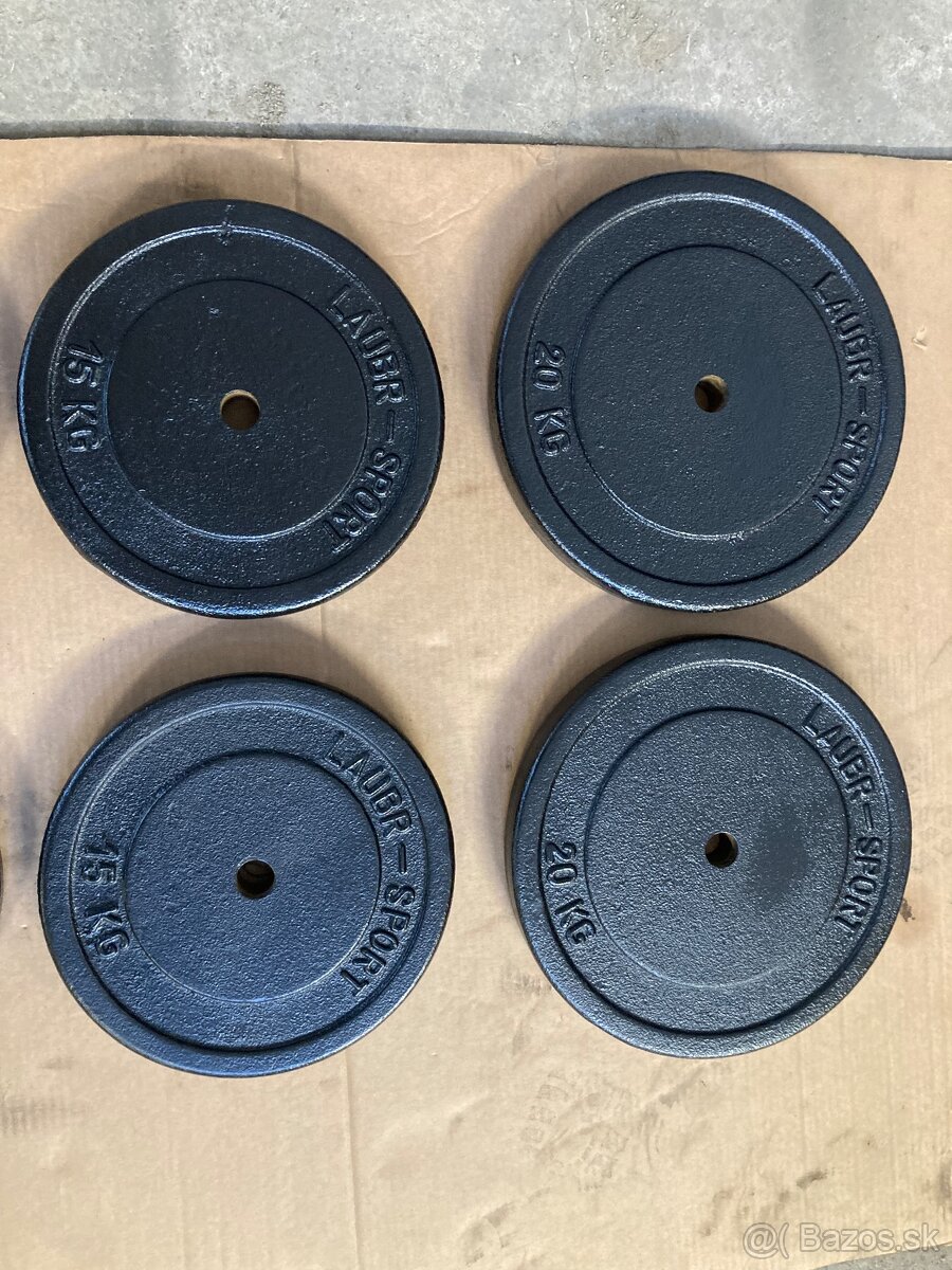 Kotuce cinky závažie - 2