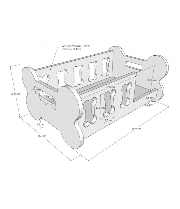 Pelech-postel pre psa s matracom - 2