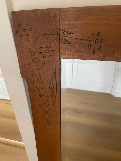 Secesné zrkadlo - 2