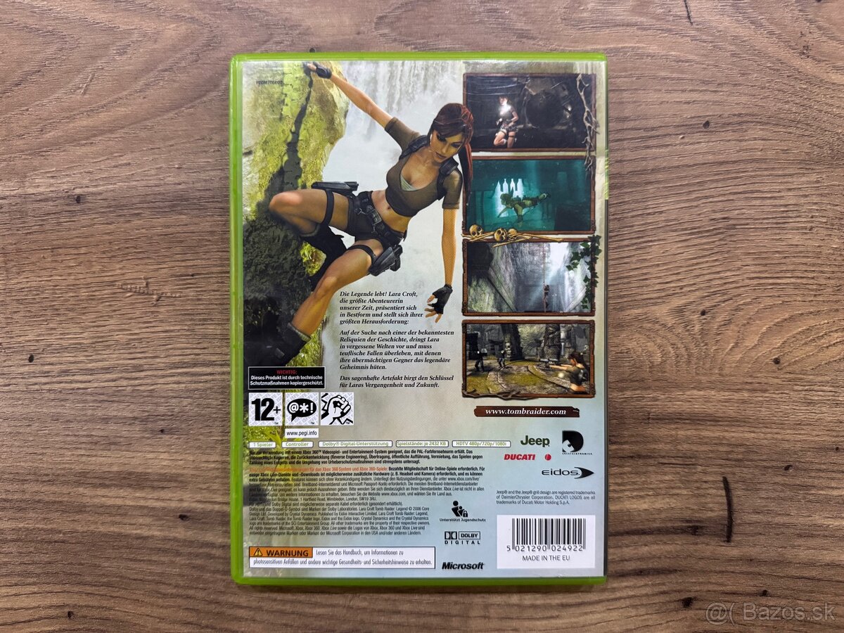 Hra Xbox 360 - Lara Croft Tomb Raider Legend - 2