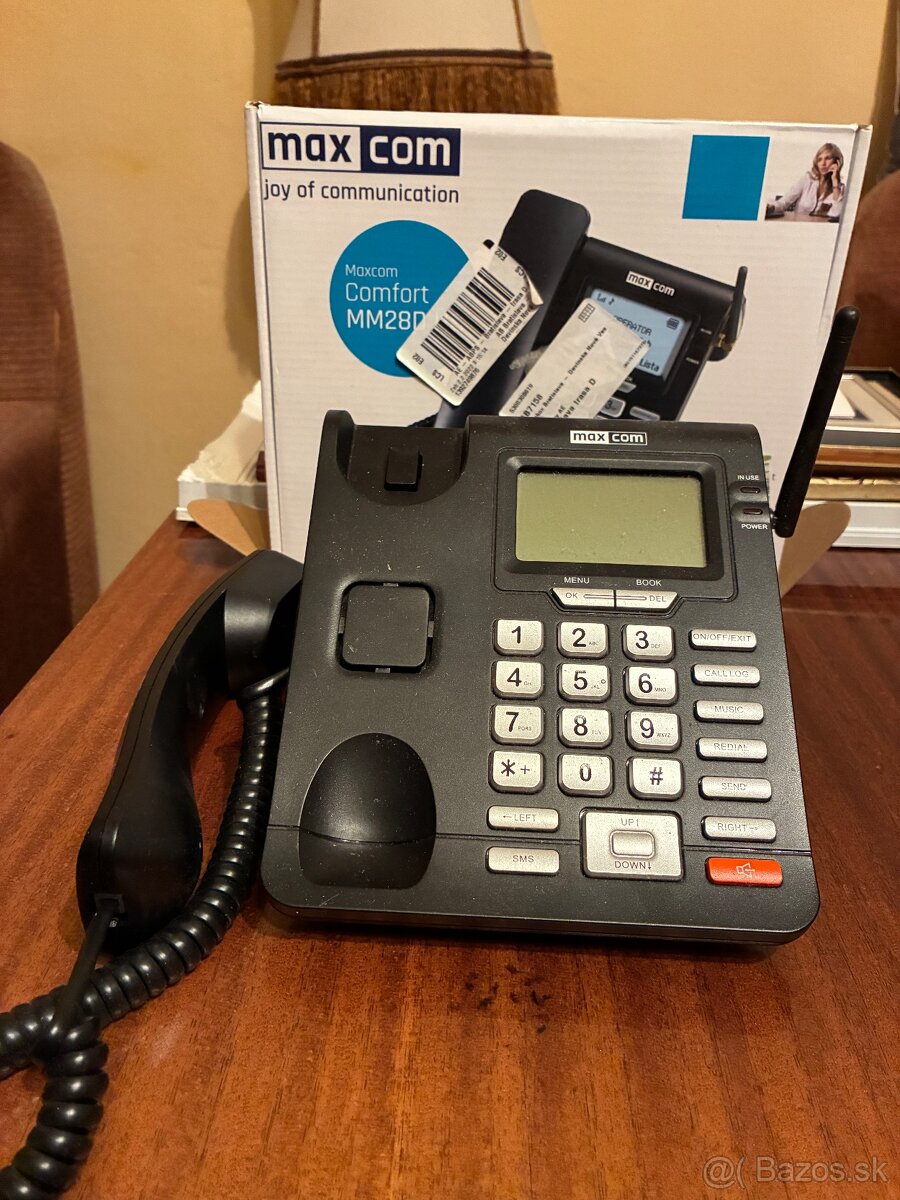 Stacionárny mobilný telefôn:Maxcom MM28D HS - 2