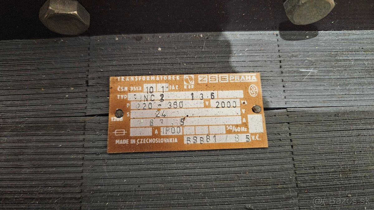 Transformátor 230V/24V - 2