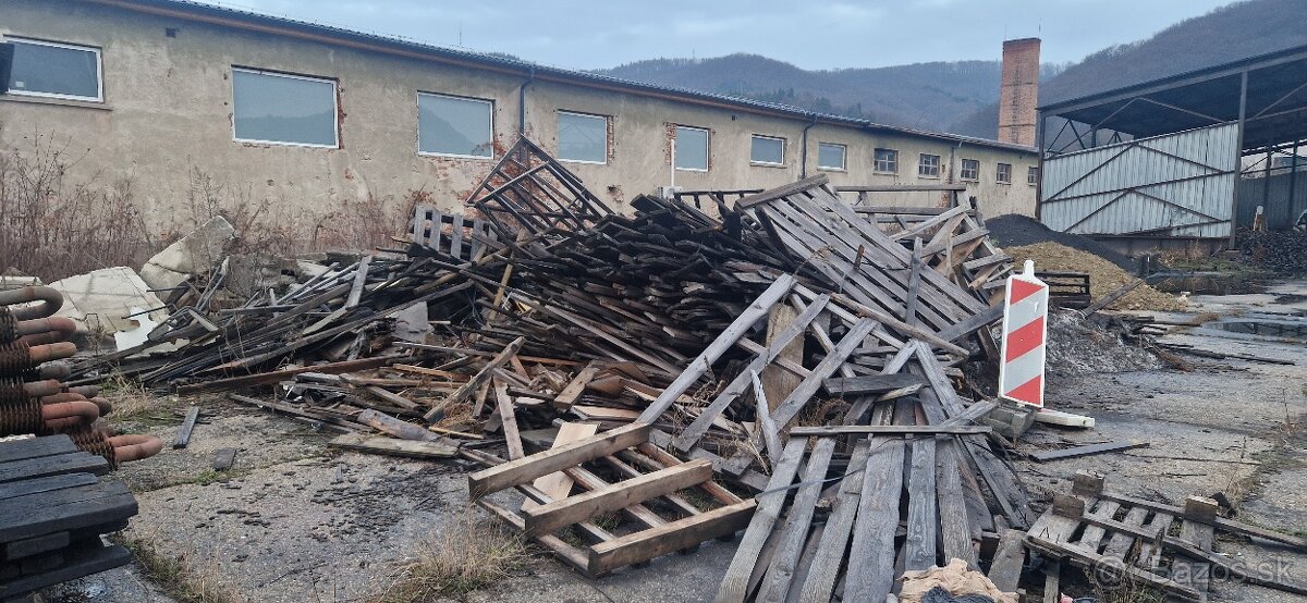 Palety na pálenie. - 2