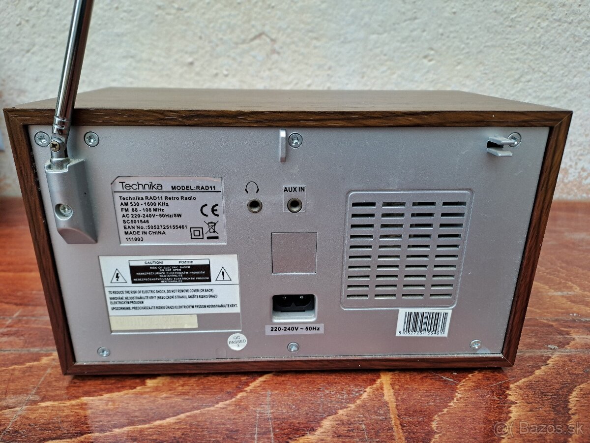 Malé retro radio - 2