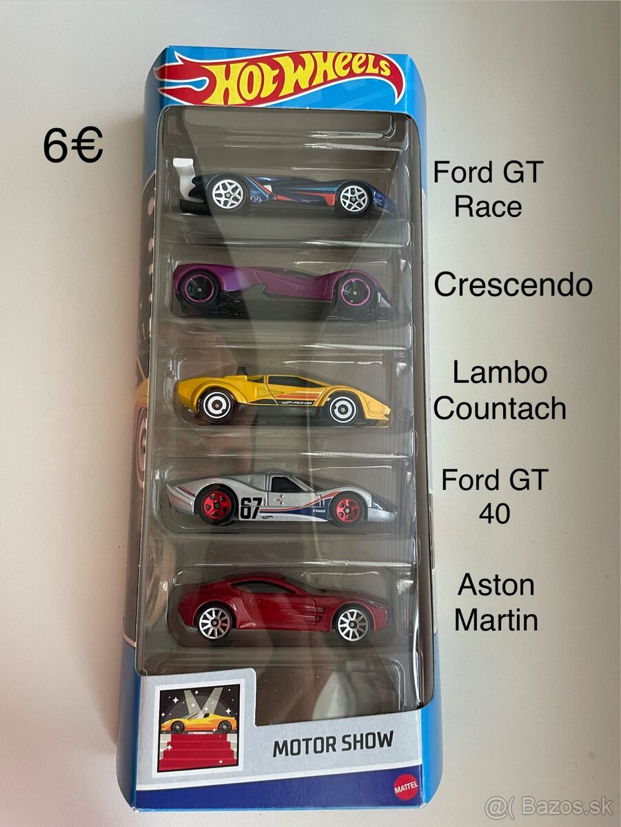 Hot Wheels 5-pack, 2-pack - 2