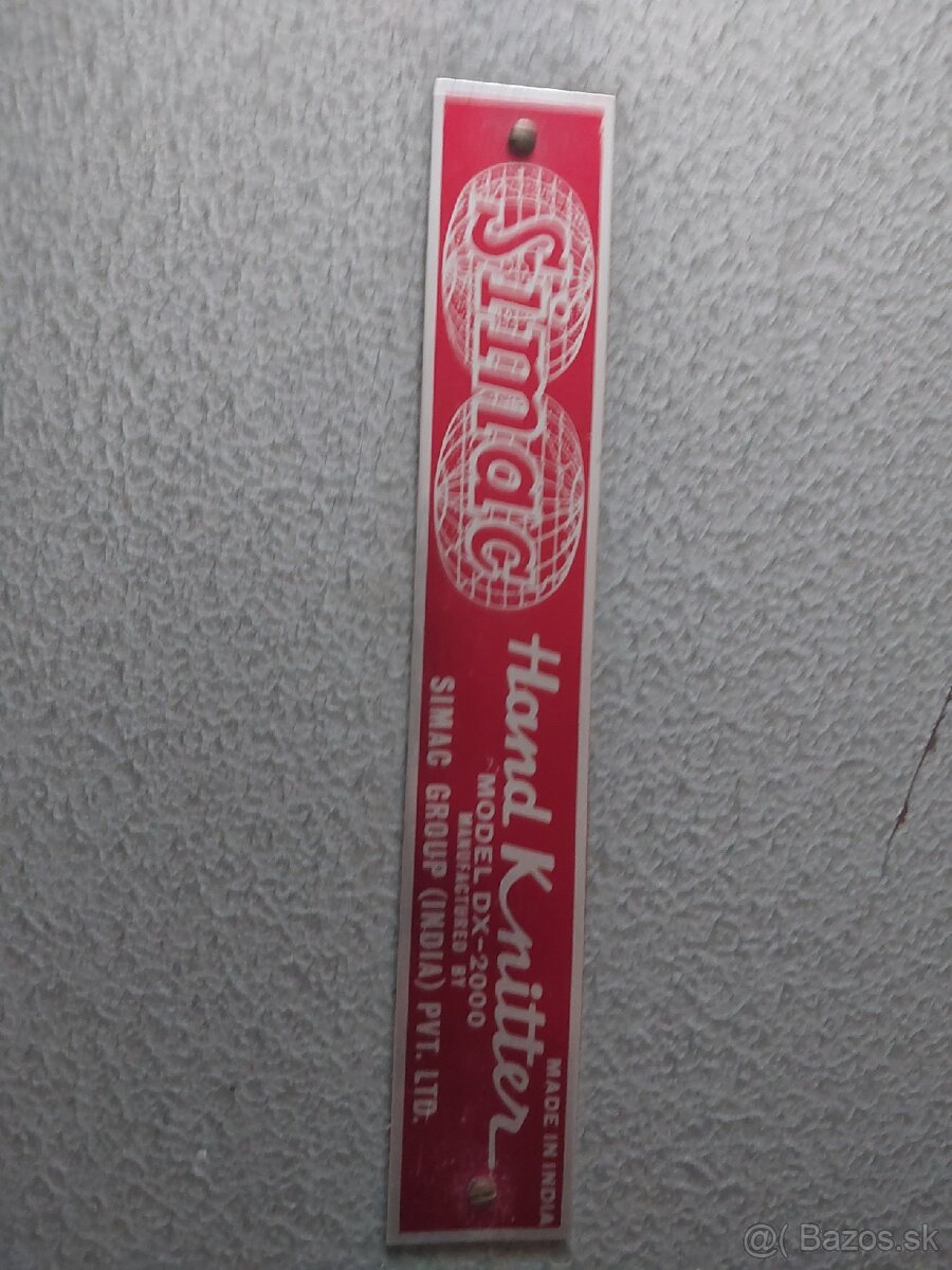 Ručný pletaci stroj Simax DX-2000 - 2