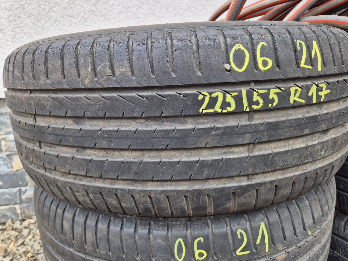 Predam letne pneu 4x 225/55R17 Pirelli - 2
