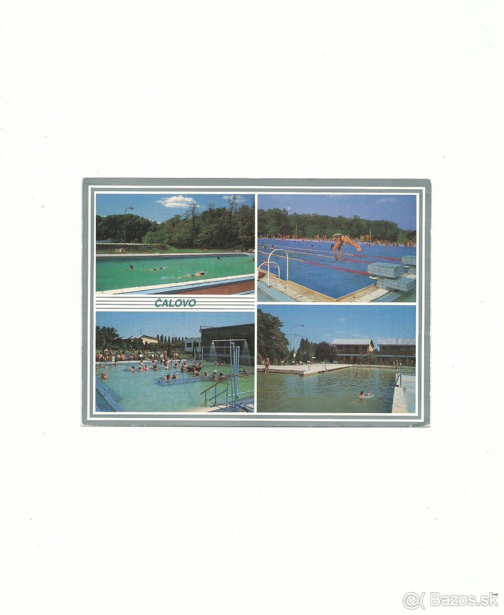 Čalovo (1-10) - prejdené poštou - 2