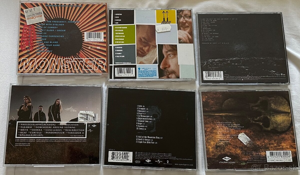 Cdčka R.E.M. a APOCALYPTICA - 2