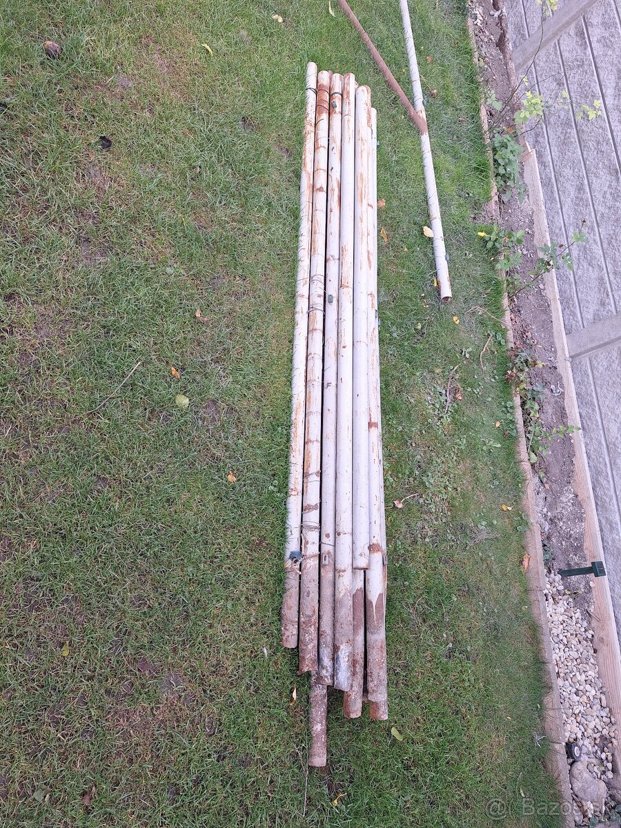 Plotové stĺpy,železné rúry - 2