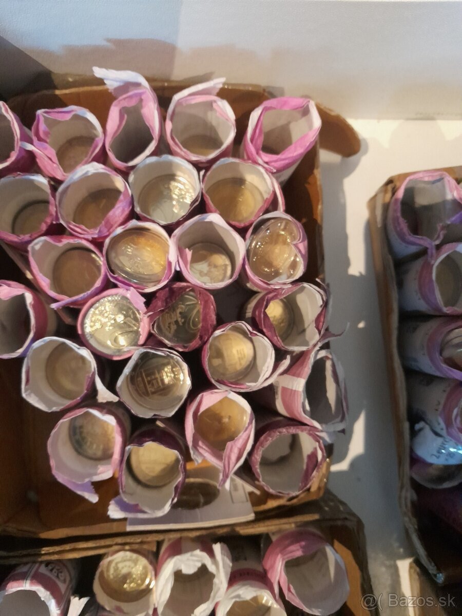 UNC mince z roliek a BU karty, časť 1. - 2