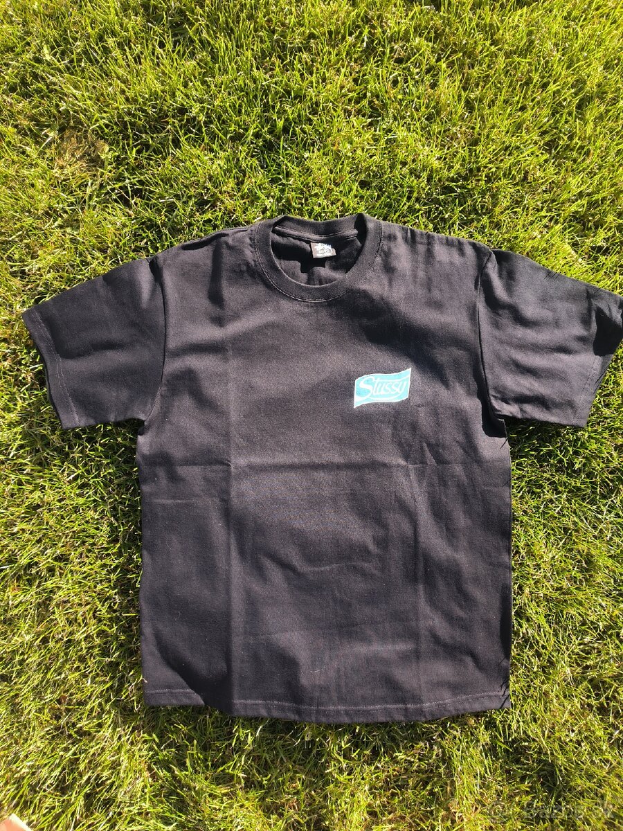 Tričko Stussy Graphic Čierne Can M - 2