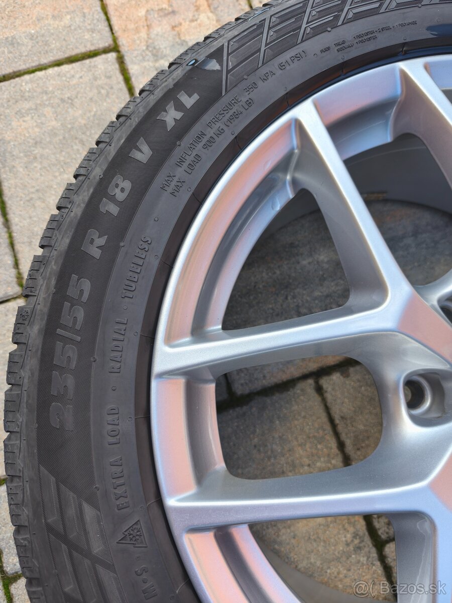 Alu disky Borbet 18" a zimné pneumatiky - 2