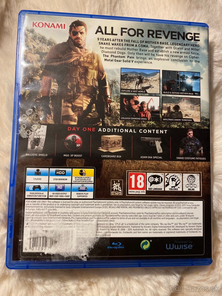 Predám hru Metal Gear Solid 5: The Phantom Pain - 2