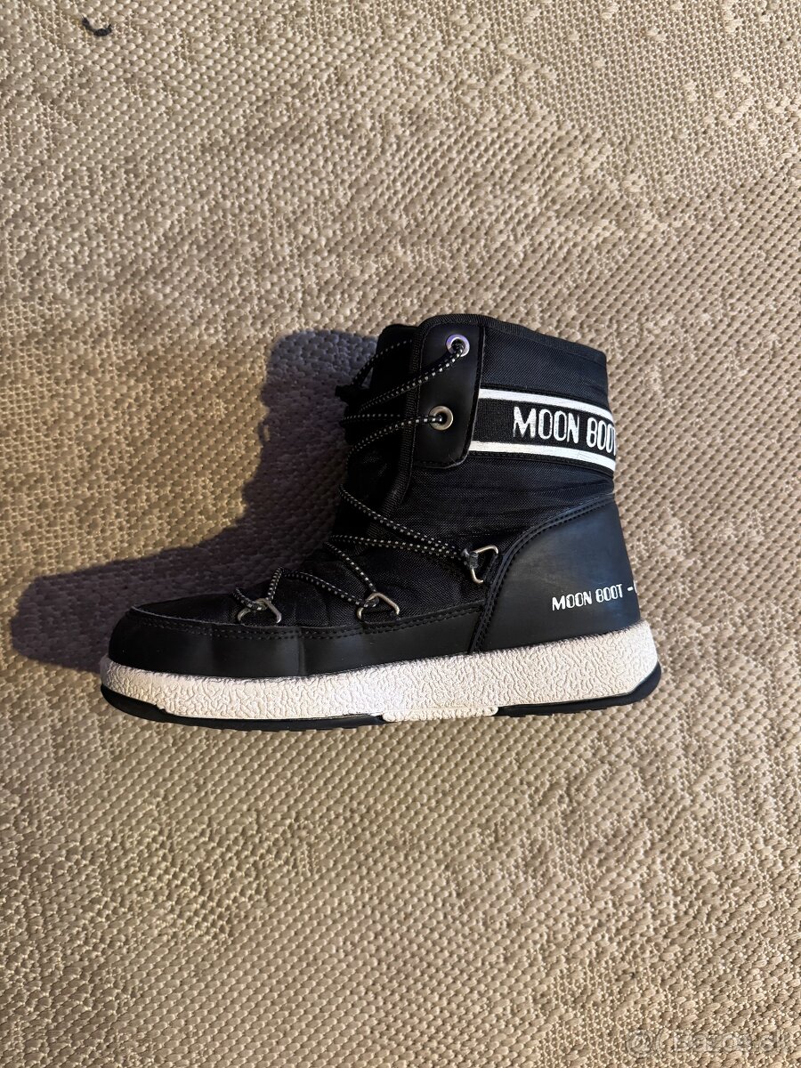 Moon boots detské čierne - 2