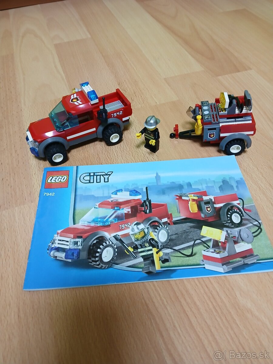 Lego 7942 hasiči - 2