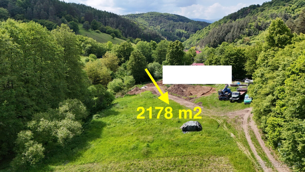 VEĽKÝ STAVEBNÝ POZEMOK (2178 m2) NA VÝSTAVBU DOMU V ZH - 2