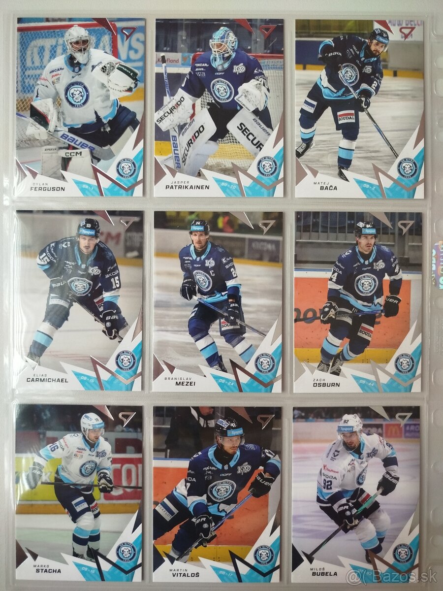 Hokejové kartičky TIPOS EXTRALIGA 2025/2026 - HK NITRA - 2