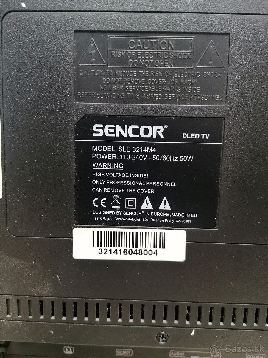 Led televizor Sencor 32" uhlopriečka 82cm - 2